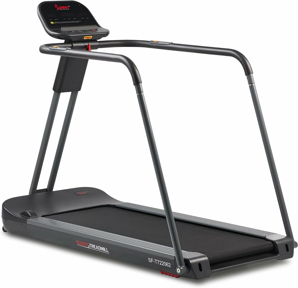 Sunny Health & Fitness Endurance Cardio Running Walking Treadmill