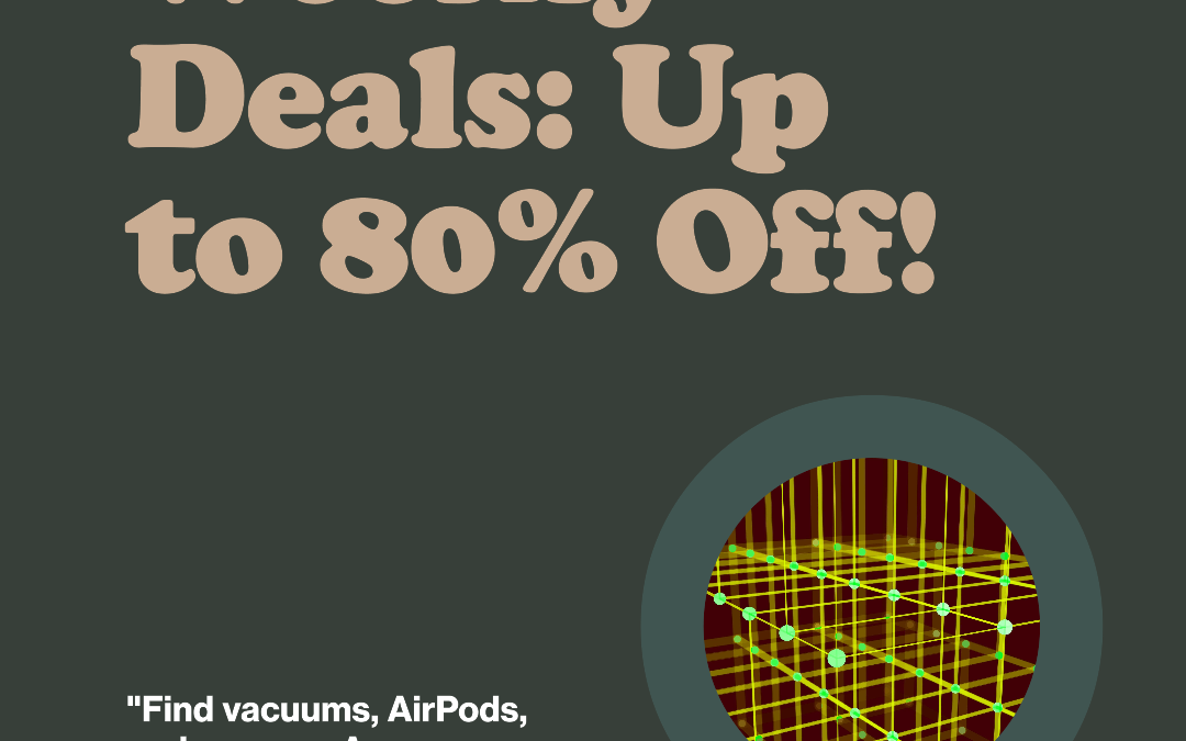 Check out the top Amazon deals of the week and save big! Up to 80% off on vacuums, AirPods, and more.