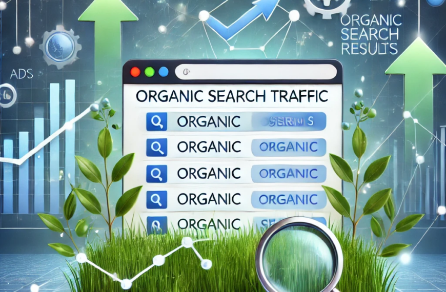 How can I increase organic search traffic to my website in 2024?