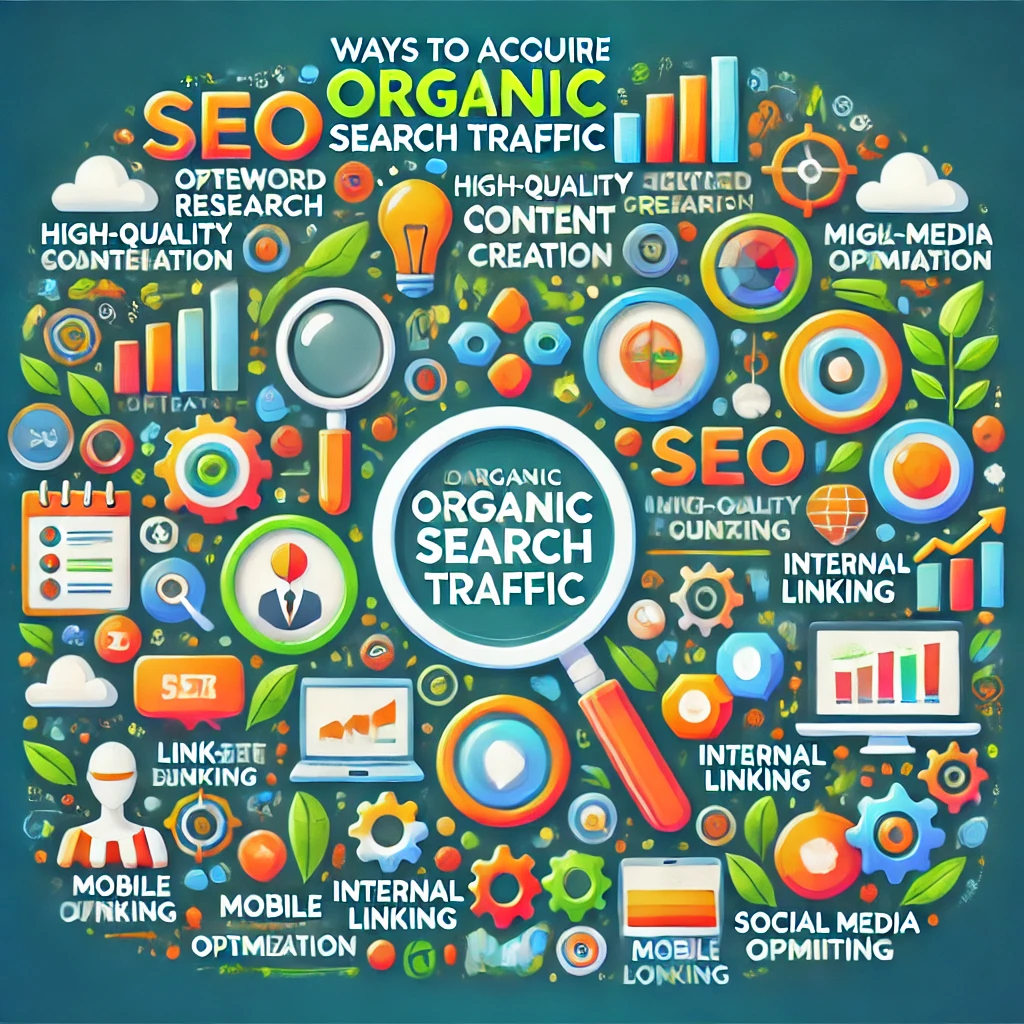 Ways to Aquire Organic Search Traffic